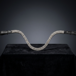 Bandas para cejas de cristal de ondas profundas, personalizadas, de calidad superior, hechas a mano, para caballos, al mejor precio, todos los tamaños disponibles - Product Image 1