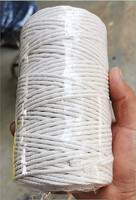 Vente en gros usine Diy décoration cordon 1mm 2mm coton macramé cordons Pet jouets