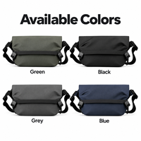 Nouveau sac bandoulière en nylon pour homme, grande capacité, imperméable, sac de voyage, sac de poitrine multi-poches avec logo personnalisé, sports de plein air