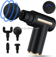 Appareil de massage électrique vibrant avec 6 vitesses, pistolet de massage musculaire, pistolet de massage des tissus profonds pour usage domestique