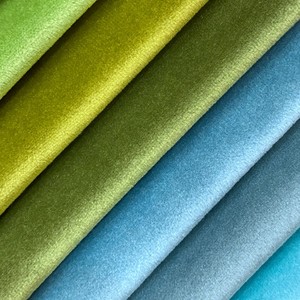 مخصص فاخر سادة مخملي سادة بوليستر للمنسوجات المنزلية ستارة أريكة منجدة وسائد وسائد حقائب وألعاب - Product Image 2