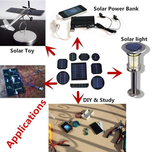 Sunfield SFED-P0.8P Maßgefertigtes Mini DIY N-Typ Komplett Schwarzes Polykristallines Solarmodul 160mA 5V 0,8W 15% Effizienz 2 Jahre - Product Image 6
