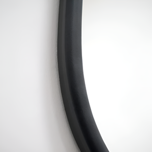 Irregular Shape Black MDF Frame <strong>Pond</strong> <strong>Mirror</strong> Vanity Wall Wavy <strong>Mirror</strong> - Product Image 5