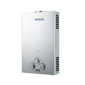 Bán Chạy Nhất Đồng Trao Đổi Nhiệt Ngay Lập Tức Tankless Gas Lửa Máy Nước Nóng LPG Tự Nhiên Propane Tùy Chỉnh Thương Hiệu Tường Nhà Treo