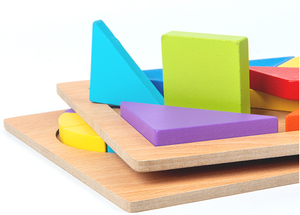 Casse-tête cognitif en bois certifié CPC jouet éducatif pour nourrissons et enfants pour l'éducation précoce et l'exercice de pensée <span class=keywords><strong>logique</strong></span> - Product Image 2