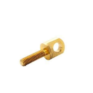 Pieza de Latón Mecanizada en Torno CNC M10x20mm, Torneado de Precisión, Componente Metálico Personalizado - Product Image 1