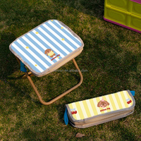 Tabouret pliant mini ultraléger portable pour le camping en plein air, la pêche, la randonnée, la plage, le parc et les voyages