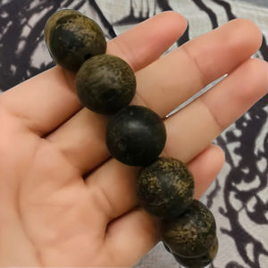 Natural High Quality Agarwood 12-15mm <b>Beads</b> Buddha <b>Bracelet</b> High Quality Wooden Beaded <b>Bracelets</b> for <b>Men</b> Jewelry - Product Image 1