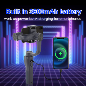 <span class=keywords><strong>Stabilisateur</strong></span> de cardan mobile intelligent pliable à trois axes avec suivi facial et éclairage supplémentaire pour la photographie - Product Image 6