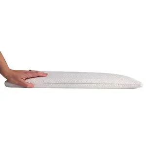 E401豪华公司2.5超薄记忆泡沫靠垫枕头背面睡眠标准薄记忆泡沫枕头