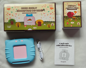 Macchina per l'apprendimento con flashcard parlanti, giocattoli educativi per bambini, <span class=keywords><strong>vocabolario</strong></span> tascabile per bambini, per la scuola materna e l'asilo. - Product Image 6