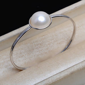 Bracelet en argent S925 Mabei à fond plat, plateau vide pour perle de 15 mm, DIY 5264 - Product Image 5