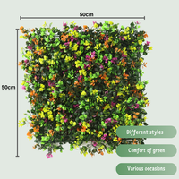 Décoration murale de jardin en plastique écologique buis artificiels toile de fond herbe verte plantes artificielles mur d'herbe verte