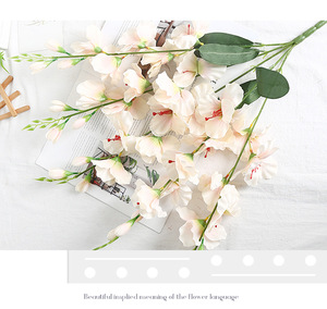 Fleurs artificielles en soie Huaien, orchidée épée gaufrée semi-faites à la main, pour décoration de mariage, maison, extérieur et accessoires de photographie – Direct Usine - Product Image 6