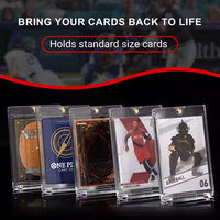 Porte-cartes magnétiques One Touch pour cartes à collectionner et cartes de visite, protection UV 100%, 35pt