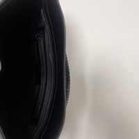 Sac de selle de moto élégant à bandoulière unique pour femmes, en cuir végétalien, fermeture éclair, écologique, imperméable, capacité de 2 L, sac à main bandoulière