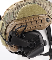 Helm Taktis Harga Pabrik Murah dengan Kit Pemasangan ARC Rail, Dapat Disesuaikan Multi-Axis untuk Kepala yang Lebih Pas