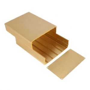 HongFa HF-A-157 Customizable Split Body Distribution Box IP54 Protection 6063 Aluminum Alloy CNC Milled Enclosure <b>Sandblasted</b> - Product Image 3