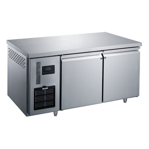 Réfrigérateur-congélateur professionnel à tiroirs sous comptoir, robuste, en acier inoxydable, avec plan de travail, pour hôtels, restaurants et cuisines - Product Image 5