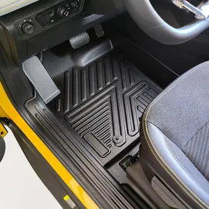 KQD produk desain pemasok kuat Pisos para auto 5D karpet mobil kustom digunakan untuk BAO JUN RS-5 2019-2020