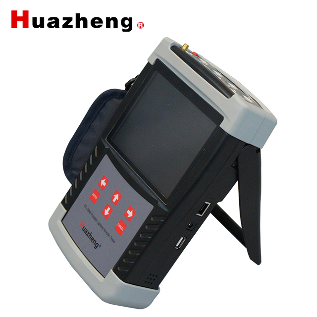 Huazheng High Accuracy Surge Arrester Tester Zinc Oxide Lightning Protection Arrester Testing Equipment