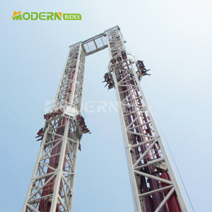 Equipo de parque de atracciones Thrill Amusement, máquina de saltos de torre gemela para Luna Park, carnaval, feria al aire libre, en venta. - Product Image 5