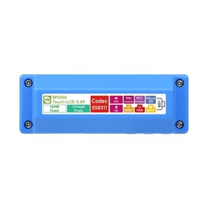 Scheda di Sviluppo ad Alte Prestazioni Waveshare RP2350 con Display Touch Capacitivo IPS da 3,49 Pollici, Risoluzione 172 x 640 - Product Image 4