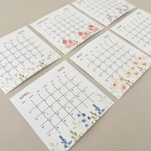 Calendario de Escritorio de Papel con Semillas Plantables Ecológico, Diseños Personalizados Disponibles, Regalo Perfecto para Amigos y Familiares - Product Image 5
