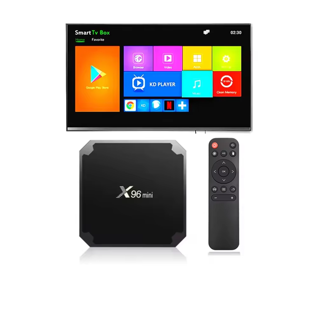 Factory Wholesale Price X96 Mini S905w Android 7.1 2GB 16GB X96 Mini Set Top Box Download User Manual for Android Tv Box