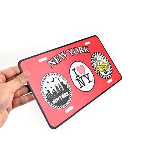 <span class=keywords><strong>Placa</strong></span> acrílica de aluminio personalizada para coche, <span class=keywords><strong>placa</strong></span> de matrícula de Metal en blanco - Product Image 5