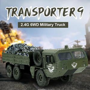 Auto RC HOSHI JJRC Q75 1:16 2.4Ghz, Veicolo <span class=keywords><strong>Militare</strong></span> Fuoristrada, Rock Crawler, Camion a Sei Ruote in Scala Ridotta, Regalo per Bambini - Product Image 4
