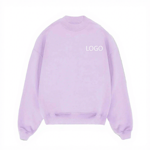 Sudadera Básica Ligera 100% Algodón para Hombre, Cuello Redondo, Manga Larga, Térmica, ODM para Otoño, Estilo Casual - Product Image 4