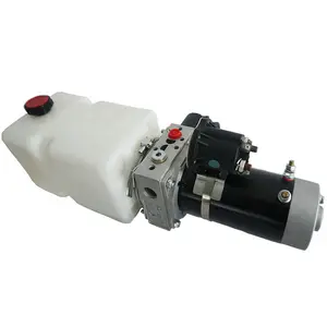 Unidad de paquete de energía hidráulica, doble acción, 12v dc, 220v, para transpaleta, precio de fábrica