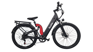 Bicicleta eléctrica asistida de 26 pulgadas, bicicleta eléctrica Y2W, bicicleta de carretera asistida eléctrica, bicicleta eléctrica de Ciudad de 350W y 36V para mujer - Product Image 4