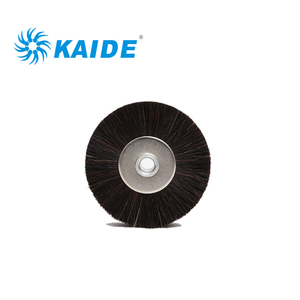 Made in China Round Shape Horse Bristle Wire Circular <strong>Wheel</strong> <strong>Brush</strong> for Cleaning - Product Image 1
