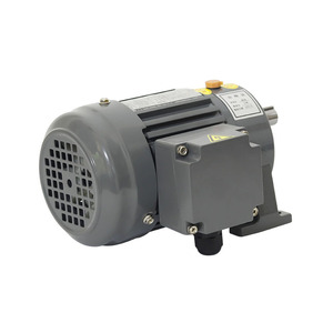 Reductores de motor trifásicos con carcasa de aluminio (con freno), cajas de engranajes para motores pequeños, reductores de engranajes cilíndricos. - Product Image 3