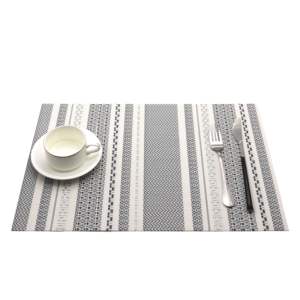 Mantel de cuero PU de estilo bohemio al por mayor, mantel de mesa de PVC de nuevo estilo, manteles y almohadillas de cuero Artificial con drenaje - Product Image 1