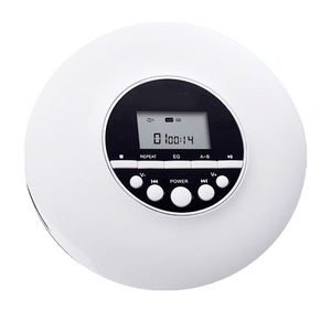 Slim Portable CD Player with Repeater Function, Built-in Speaker for English Learning & Car Use - Product Image 1