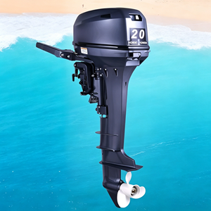 Motor de Barco de Propulsión Refrigerado por Agua de 15KW 20P - Product Image 2