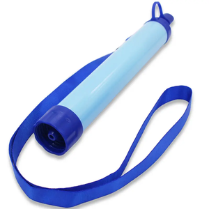 <span class=keywords><strong>Kit</strong></span> de paille de <span class=keywords><strong>filtre</strong></span> à <span class=keywords><strong>eau</strong></span> de survie-Filtration d'urgence extérieure portable pour la randonnée, le camping, la chasse et la préparation aux voyages - Product Image 3