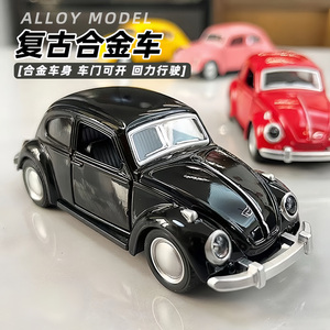 Quy Mô 1/36 Diecast Kim Loại Cổ Điển Mô Hình Xe 2 Cửa Hợp Kim Cơ Thể Cổ Điển Tự Động Bộ Sưu Tập Retro Đồ Chơi Xe Hơi Quà Tặng Cho Trẻ Em Thu gom - Product Image 3