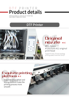 Imprimante sans fil portable, sm-h, i3200 dtf, impression 120cm, machine d'impression, shaker de poudre