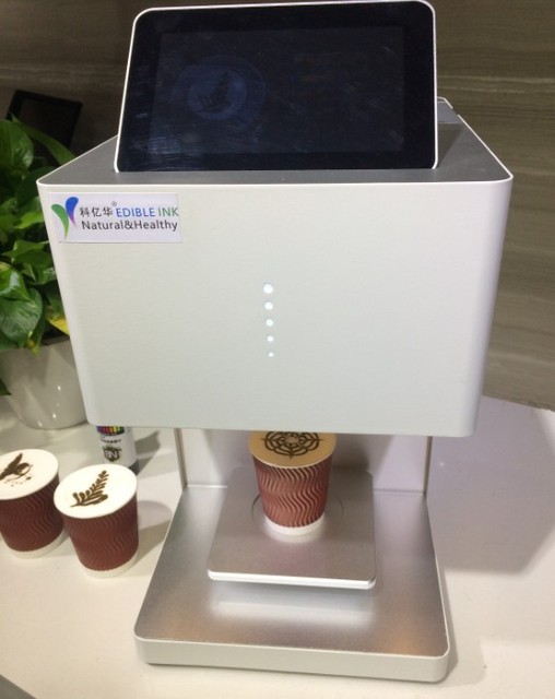 Digital Inkjet Printer with Single Color Edible Ink Can Print Our Own Images Designs Photos Words and Phrases