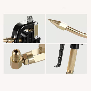 Gran oferta, cabezal de pistola de engrase, engrasador neumático de alta presión, boquilla de grasa, tubo de aceite, máquina de engrase eléctrica, accesorios - Product Image 3