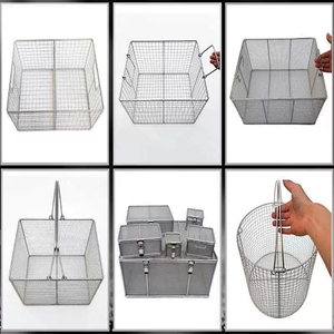 Vassoio per Sterilizzazione Dentale Chirurgico in Rete Metallica Completa in Acciaio Inossidabile, Certificazione CE, Strumento Medico - Product Image 4