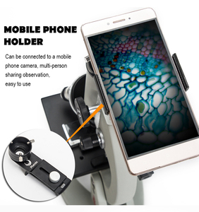 फेनिक्स माइक्रोस्कोप XSP-06-1600X अच्छी कीमत छात्र बायोस्कोप बच्चों के लिए माइक्रोस्कोप मिनी मोनोऑक्यूलर जैविक माइक्रोस्कोप - Product Image 3