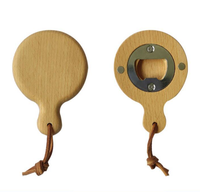 Ouvre-bouteille personnalisé en bambou et bois de hêtre Tire-bouchon et ouvre-bouteille personnalisé Logo laser de qualité supérieure
