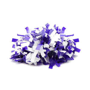 Suministros para fiestas del Día de los niños Decoraciones de plástico para festivales Pompones animadores para porristas - Product Image 4