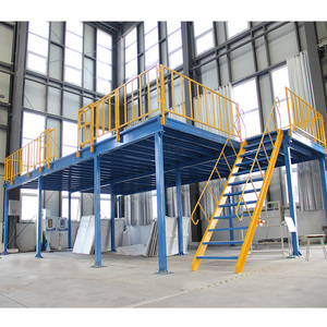 Chất lượng cao rack-hỗ trợ nâng lên nền tảng đúc sẵn Modular thép thiết kế tầng lửng sản xuất - Product Image 6