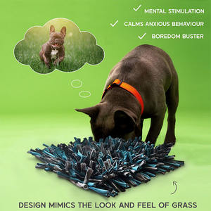 Nez de soulagement interactif Slow Eating Smell Training Pet Mat All-Sized Dog Brain Snuffle Mat pour l'alimentation - Product Image 2